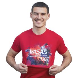 Vasas 115 éves piros póló